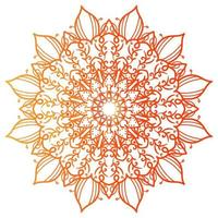 mandala prydnad eller blomma bakgrundsdesign. vektor