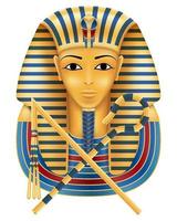 Symbol der alten Ägypten-Vektorillustration lokalisiert auf weißem Hintergrund vektor