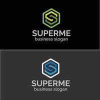 synergy s letter logo design vektor