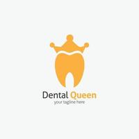 dental logotyp formgivningsmall. vektor illustration med platt stil