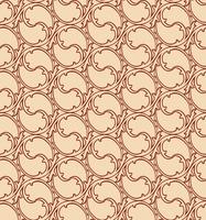 Orientalische Linie Muster Abstrakte Blumenverzierung Strudelgewebehintergrund vektor
