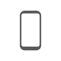 vektor ikon modern smartphone på vit bakgrund