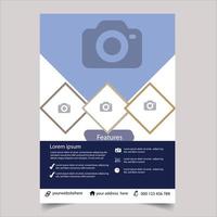 Corporate Business Flyer Design-Vorlage vektor