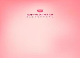 glad alla hjärtans dag på rosa bakgrund. vektor illustration