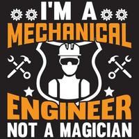 Ich bin Maschinenbauingenieur, kein Zauberer vektor