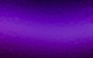 dunkelvioletter Vektor leuchtendes sechseckiges Muster.