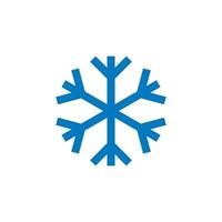 snö vektor, abstrakt vinter logotyp vektor