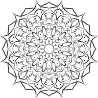 mandala bakgrundsdesign vektor