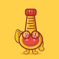 Genie Mayonnaise Flasche Charakter Maskottchen isoliert Cartoon im flachen Stil vektor