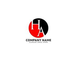 Anfangsbuchstabe h Logo Template Design vektor