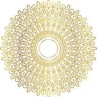 goldenes mandala-design, königlich, entwerfen, hintergrund, kreis, blume vektor