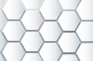 abstrakte Bienenstock Hexagon und Raum Hintergrund vektor