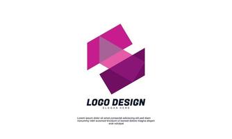 Stock abstrakte kreative moderne Icon-Design-Logo-Design-Elemente am besten für Firmengebäude Identität und Logos vektor