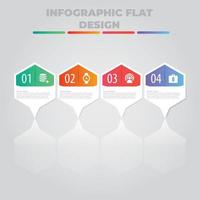 Visualisierung von Geschäftsdaten. Prozessdiagramm. abstrakte Elemente von Diagrammen, Diagrammen mit Schritten, Optionen, Teilen oder Prozessen. Vektorgeschäftsvorlage für die Präsentation. kreatives konzept für infografik. vektor