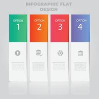 Visualisierung von Geschäftsdaten. Prozessdiagramm. abstrakte Elemente von Diagrammen, Diagrammen mit Schritten, Optionen, Teilen oder Prozessen. Vektorgeschäftsvorlage für die Präsentation. kreatives konzept für infografik. vektor