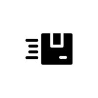 leverans ikon design vektor symbol produkt, förpackning, kartong, låda för e-handel