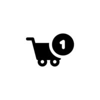Lägg till kundvagn ikon design vektor symbol vagn, vagn, köp, handla e-handel