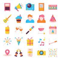 Party Icons Pack vektor