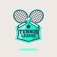 tennis design logotyp vektor lllustration