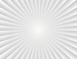 Abstrakte Sonnenstrahlsteigungsstrahlen im weißen Hintergrund - Vector Illustration