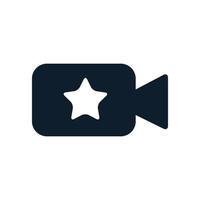 Film- oder Filmrecorder mit Stern-Logo-Design