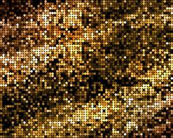 Hintergrund aus golden glänzenden Pailletten