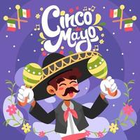 Maracas von Cinco de Mayo vektor