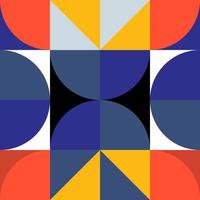 geometri minimalistisk konstverk affisch med enkel form och figur. abstrakt vektormönsterdesign i skandinavisk stil för webbbanner, företagspresentation, varumärkespaket, tygutskrift, tapet vektor