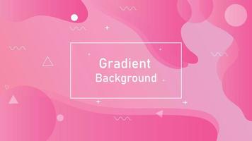 vektor illustration gradient bakgrund flytande former