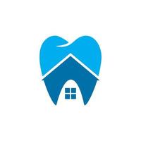 Dental Home-Logo, Dental-Logo vektor