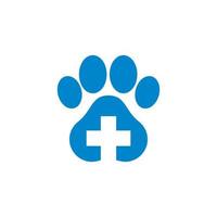 Tierpflege-Logo, Veterinär-Logo vektor