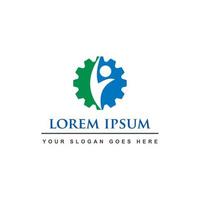 hälsosam utrustning logotyp, medicin logotyp vektor