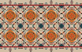 etnisk abstrakt mönsterkonst. sömlösa mönster i tribal, folklig broderi och mexikansk stil. Aztekisk geometrisk konst prydnadstryck.design för matta, tapeter, kläder, omslag, tyg, omslag, textil vektor