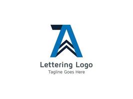 brev en logotyp design pro koncept mall vektor kreativ