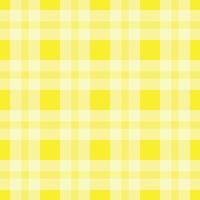 gula sömlösa mönster tyg grafiska enkla fyrkantiga tartanmönster vektor