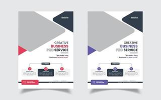 Business-Flyer-Template-Design-Design vektor