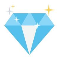 trendige Diamantkonzepte vektor