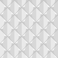 Vita geometriska cirkulära abstrakta sömlösa mönster backgroundPrint vektor