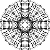 Mandala-Design-Vektor vektor