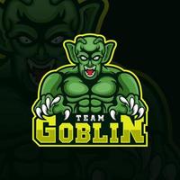 Goblin-Team-Esport-Gaming-Logo vektor