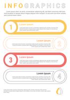Infographics diagram med 4 steg, alternativ eller processer. Vektor affärsmall för presentation. affärsdata visualisering.