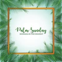 Palm Sonntag Konzept vektor