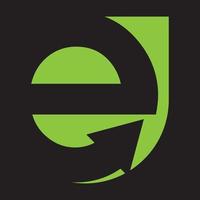 Buchstabe e-Logo-Icon-Design-Vorlagenelemente vektor