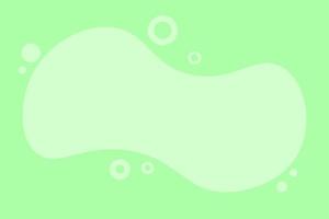 grön vätska med bubbla bakgrund abstrakt vektor