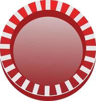 vektor illustration av röd chip ikon