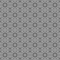 klassische Batik Musterdesign Hintergrund geometrische Mandala Tapete. elegantes traditionelles Blumenmotiv vektor