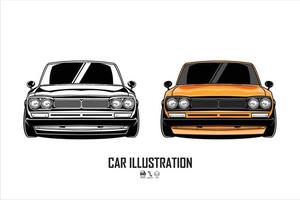 Auto-Illustration bereit Format eps 10.eps vektor