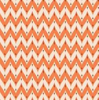 nahtloses muster mit orangefarbenem strick, grafikdesign für textilien, stoffe, mode. Vektor-Illustration. vektor