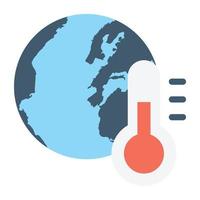 globala uppvärmningskoncept vektor