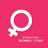 Internationella kvinnodagen 2019 vektor